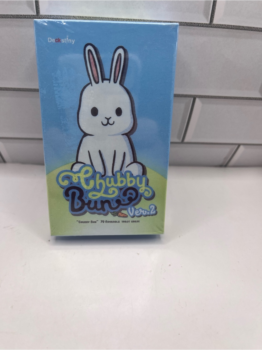Chubby Bunny Ver.2 Card Pack - White Bunny Tarot Cards